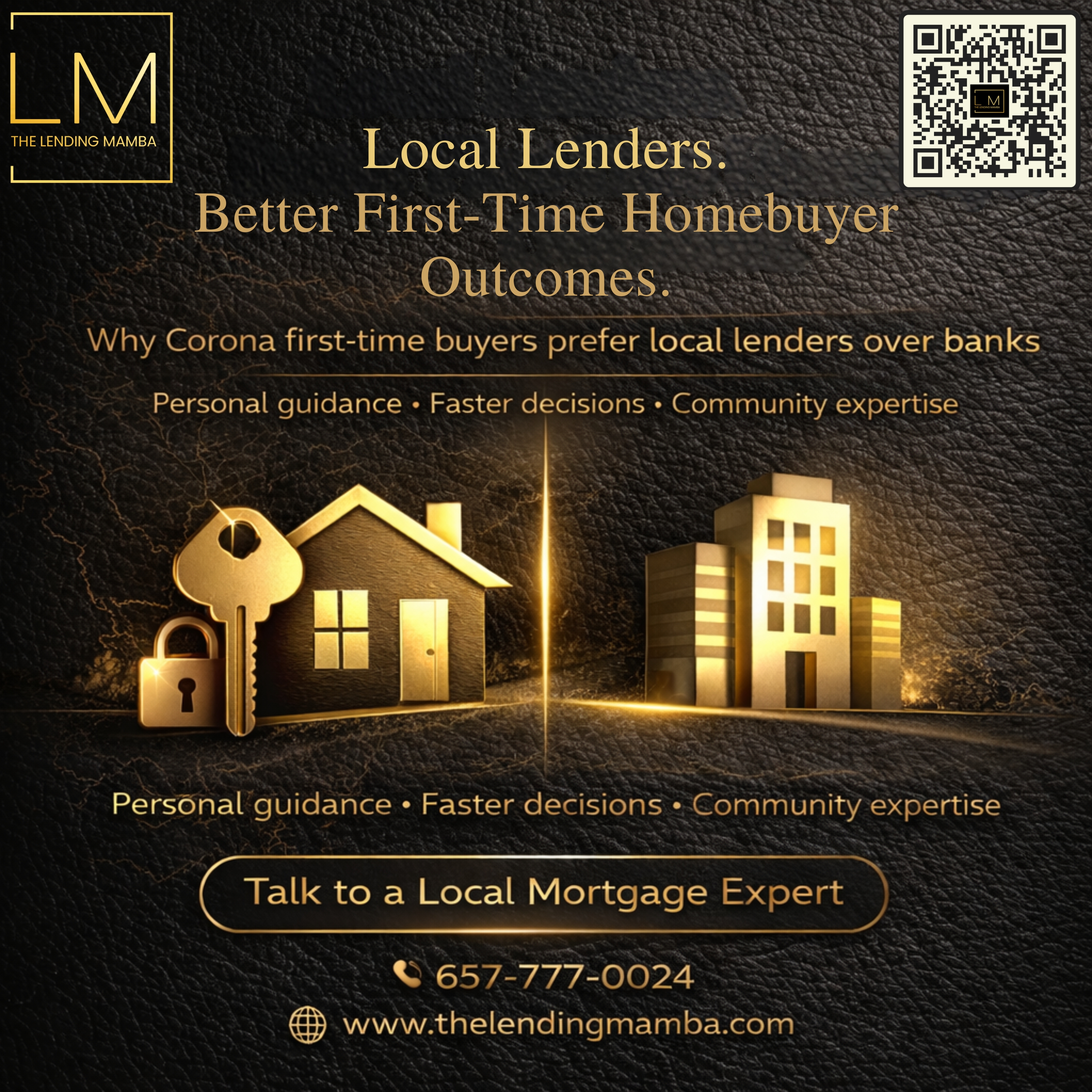 First-Time Homebuyer Success Starts with a Local Lender in Corona, California