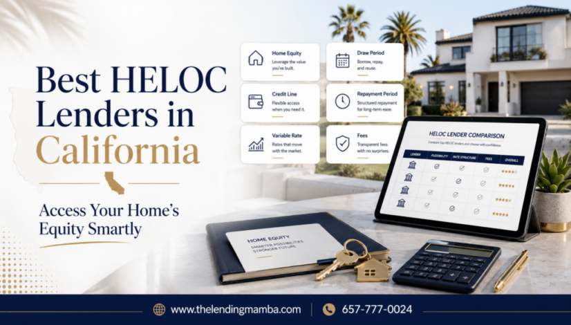 Best HELOC Lenders in California