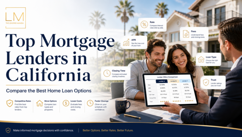 Top Mortgage Lenders in California – Compare the Best Home Loan Options