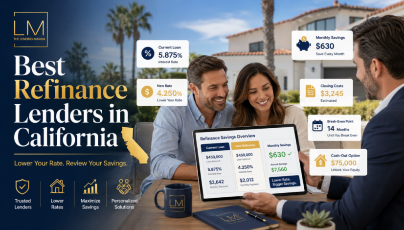 Best Refinance Lenders in California