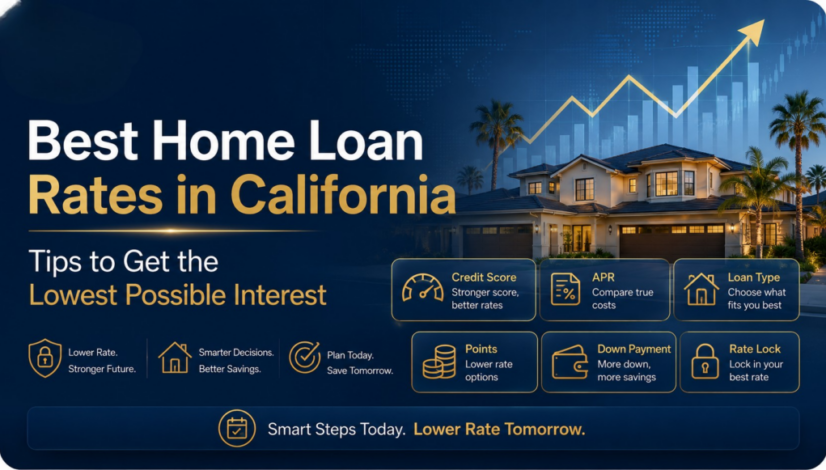 Best Rates for Home Loans in California